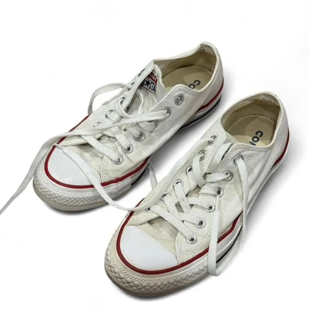 Converse White Low Tops - Picture 7 of 8